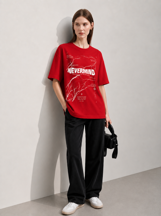 neverminded Women Tee Red