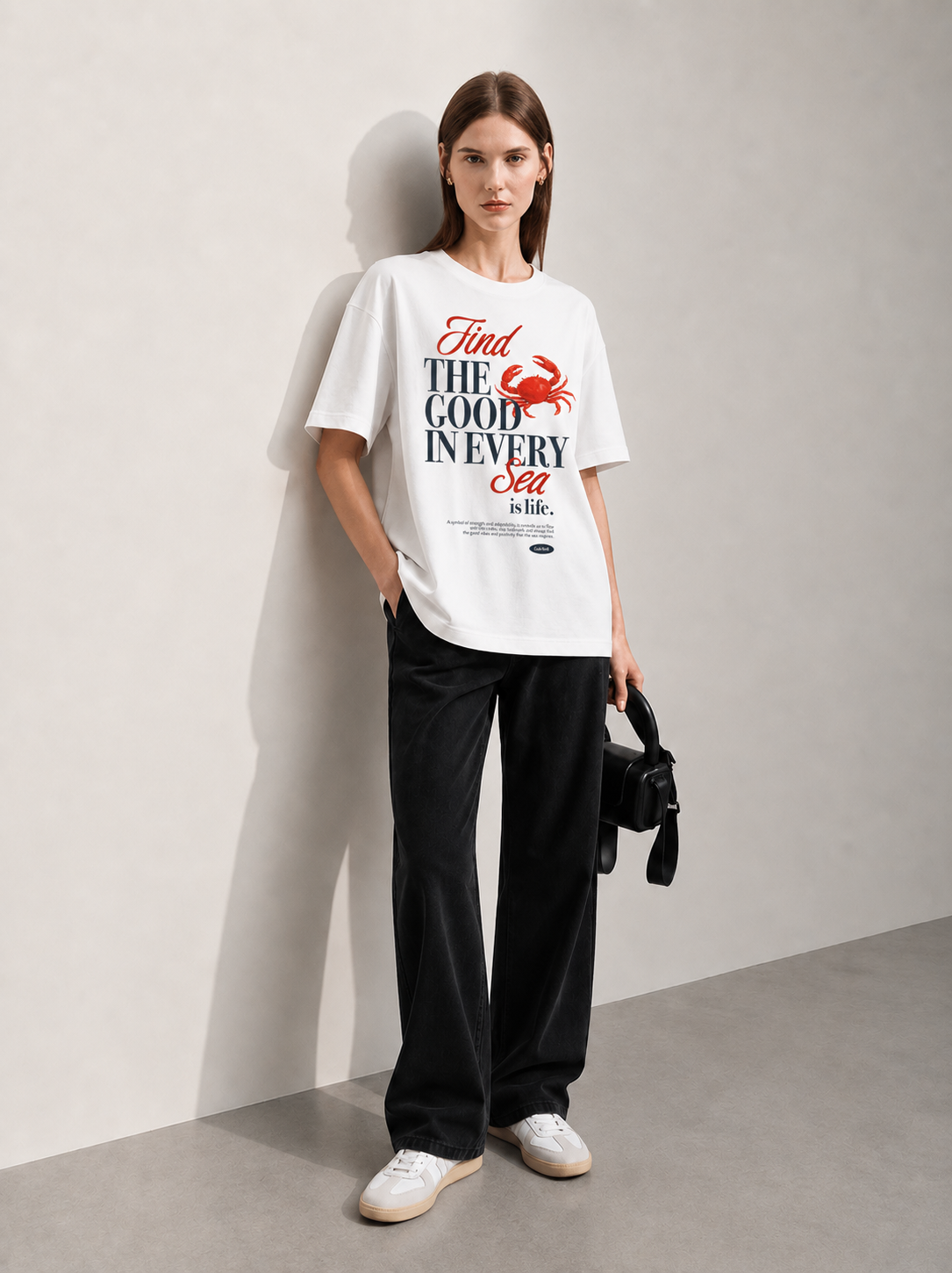 Sea Life Women Tee White