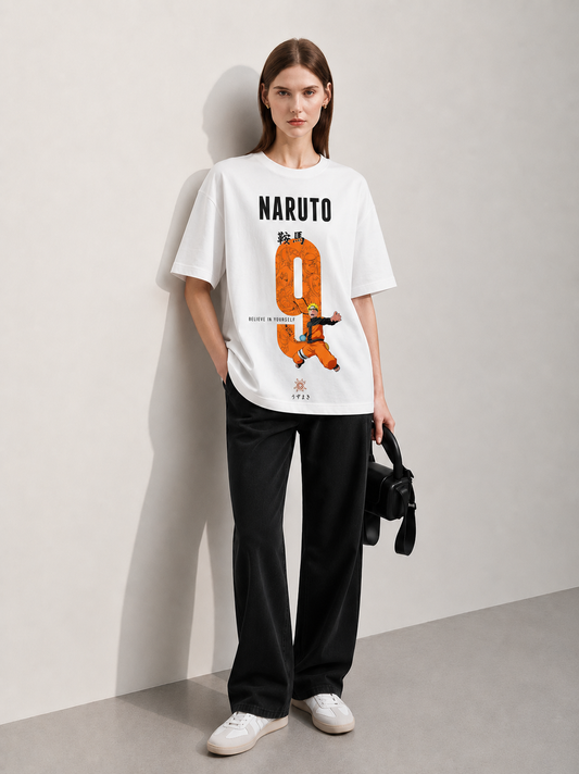 Naruto 7 Women Tee White