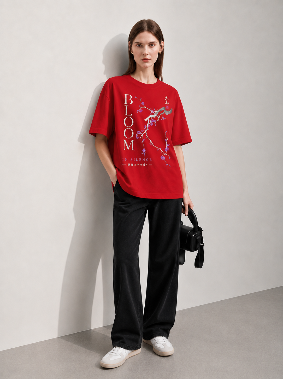 Bloom Women Tee Red