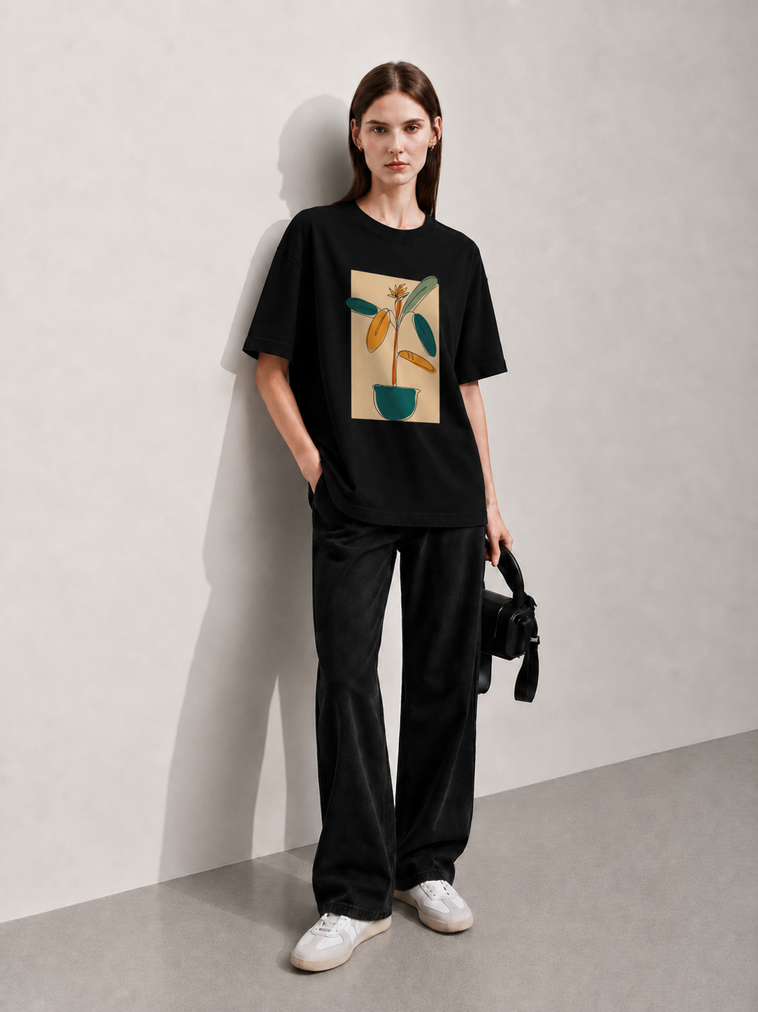 Beach Bound Women Tee Black