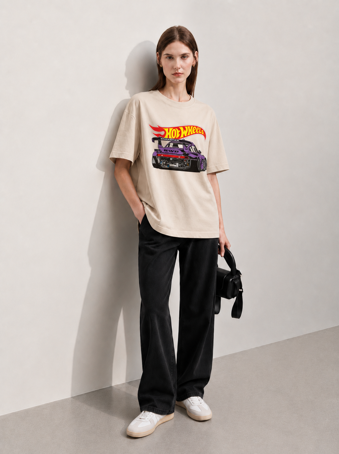 Overdrive Women Tee Beige