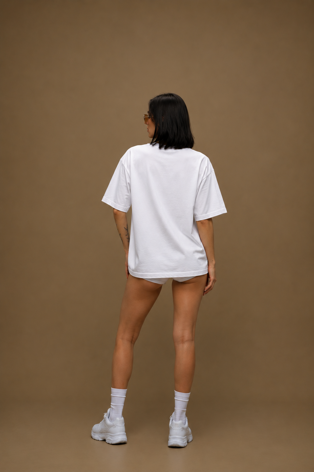 Alpha Vision Women Tee White