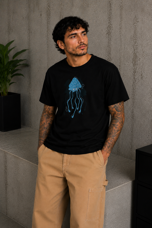 Medusa Tee Black