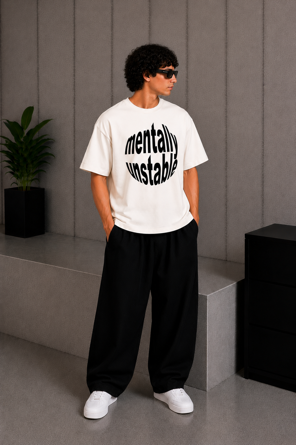 Unstable Tee White