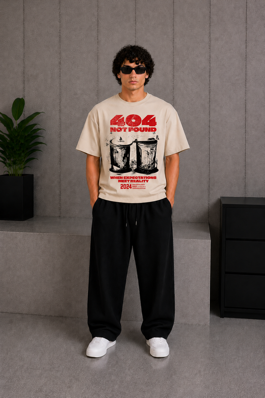 Not Found Tee Beige