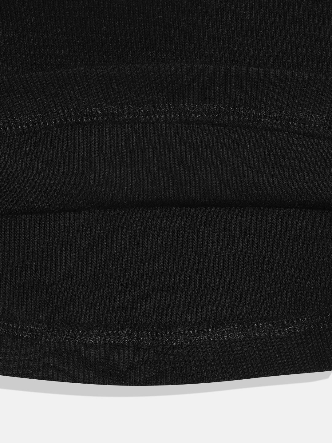 Coolbee Store Kids Girls Top - Black (KG4TOP025) – close-up fabric detail