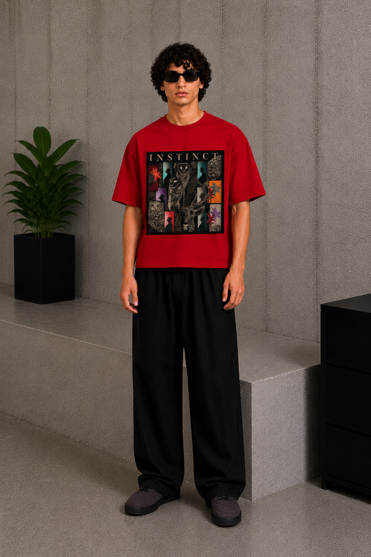 Instinct Tee Red