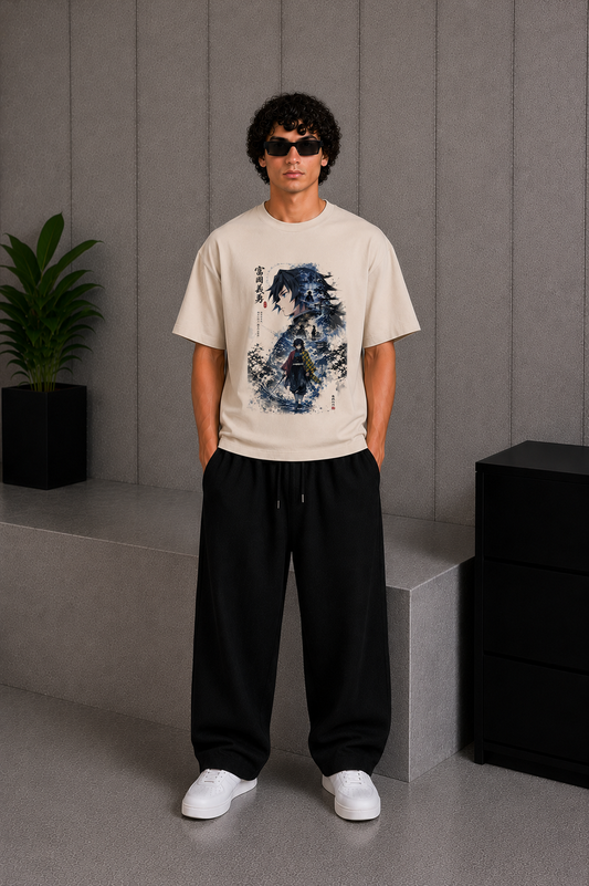 Giyu Tomioka Tee Beige