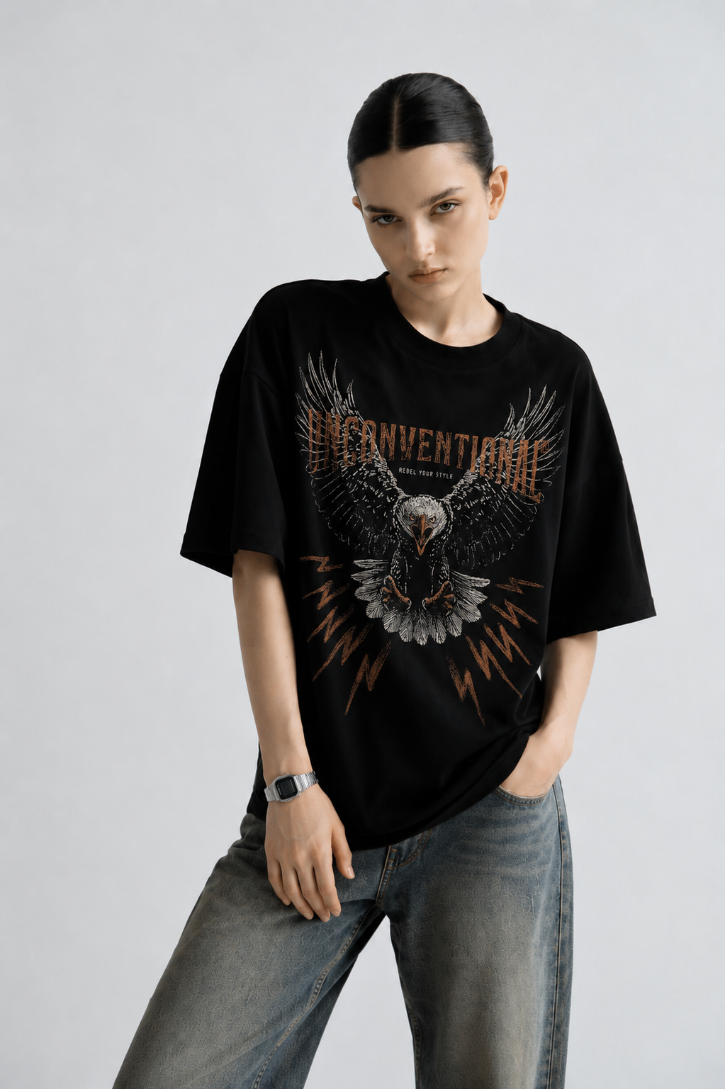 Velvet Rebellion Women Tee Black