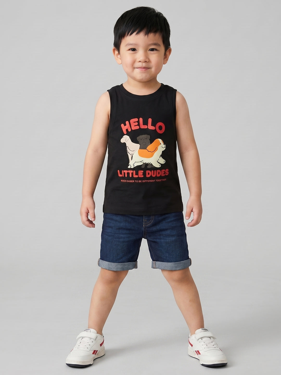 Coolbee Store Kids Boys Vest - Black (KBSSVT4) – additional view 2