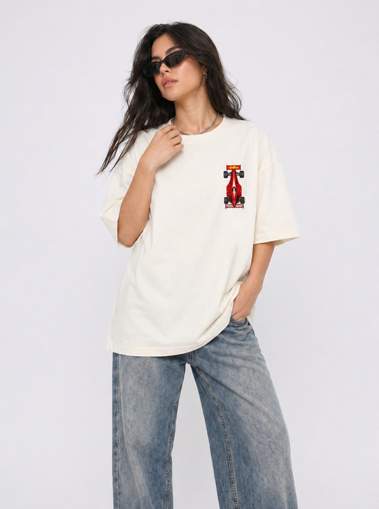 Apex Racing club Tee White