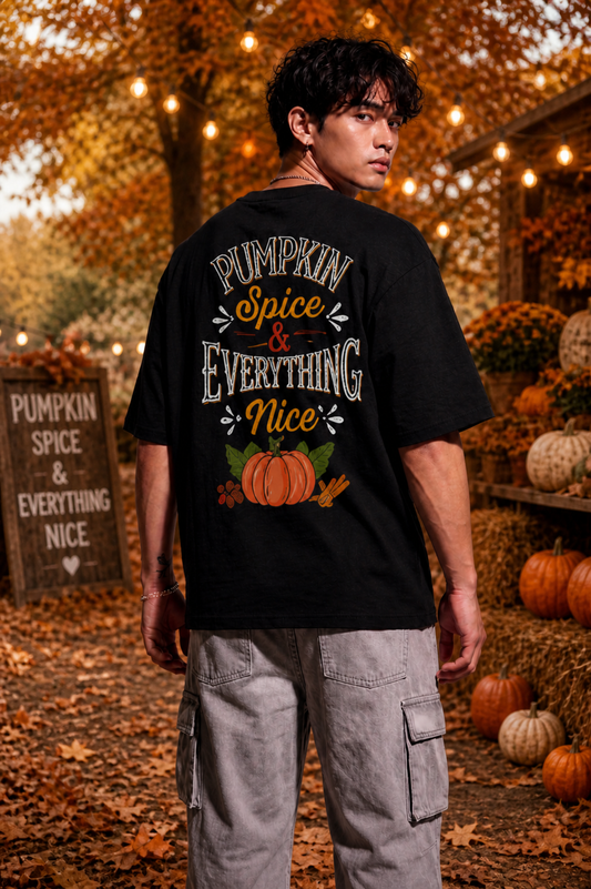 The Autumn Vibe Tee Black