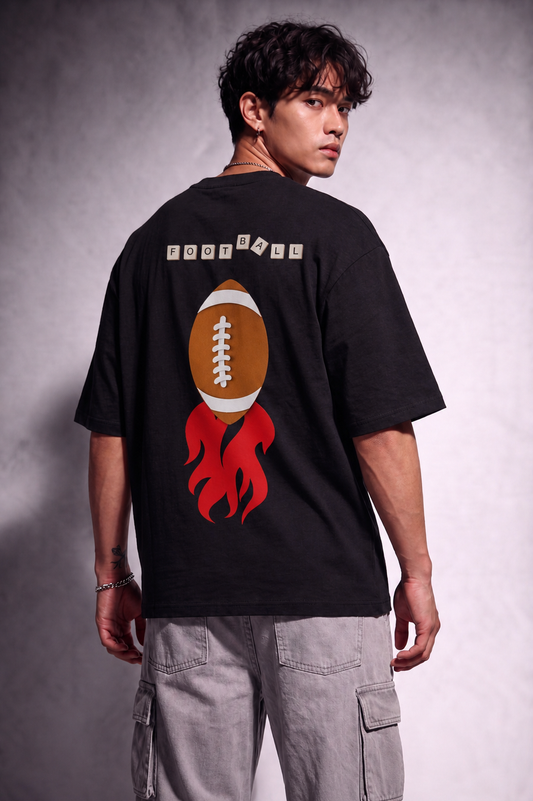Corner kick Tee black