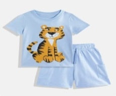 Sky Blue Clothing Set Kids Boys