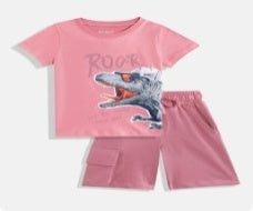 Pink Clothing Set Kids Boys