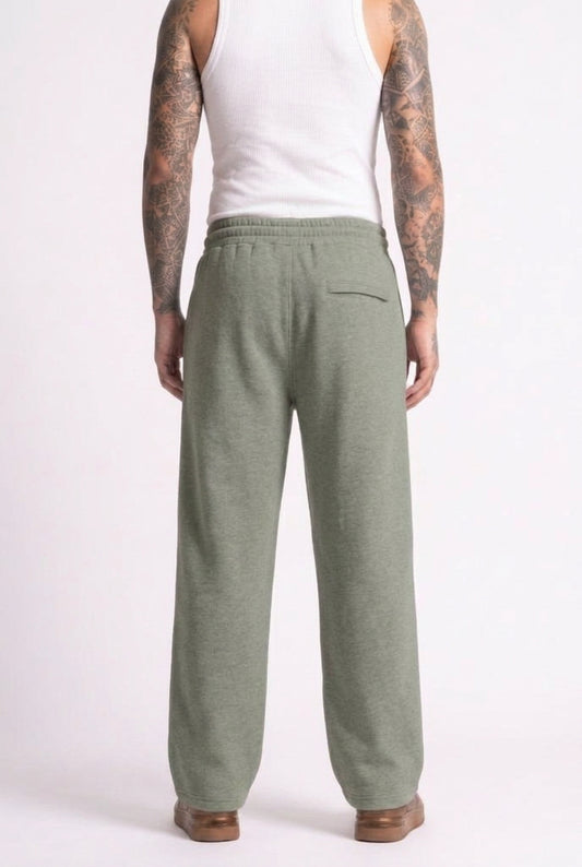 Cool Bee Joggers Green for Men - Green Joggers Casual Streetwear India - Back View