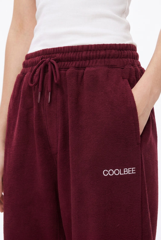 Cool Bee Joggers Maroon
