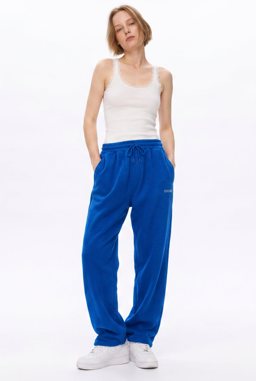 Cool Bee Joggers Royal Blue for Women - Joggers Casual Streetwear India - Lifestyle View