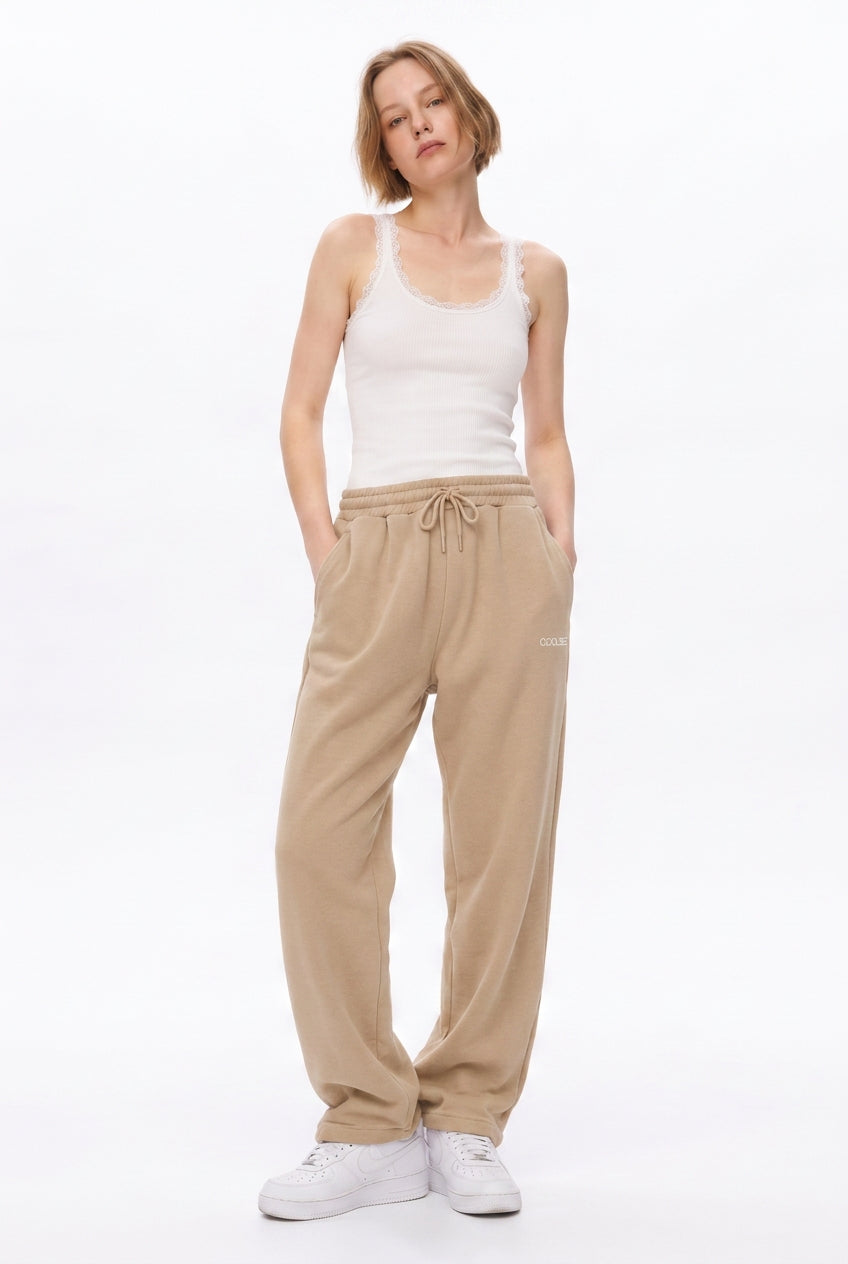 Cool Bee Joggers Beige