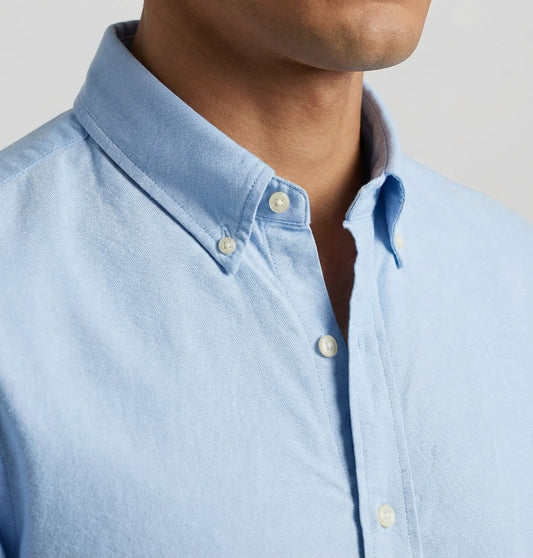 Essential Super Premium Oxford Shirt Blue