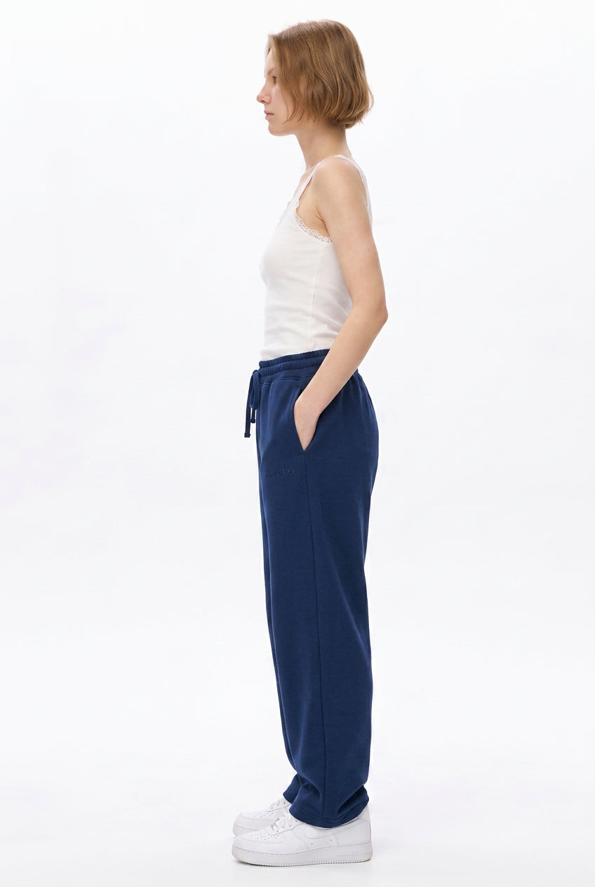 Cool Bee Joggers Navy Blue for Women - Joggers Casual Streetwear India - Lifestyle View