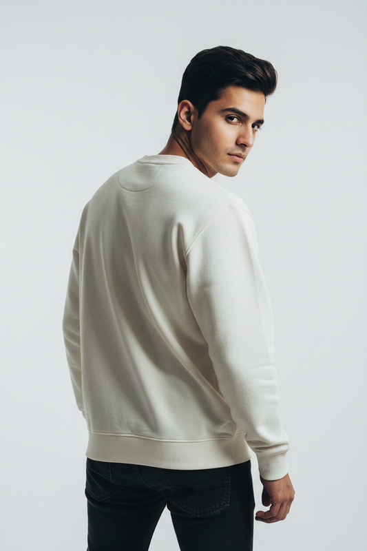 Back view over shoulder