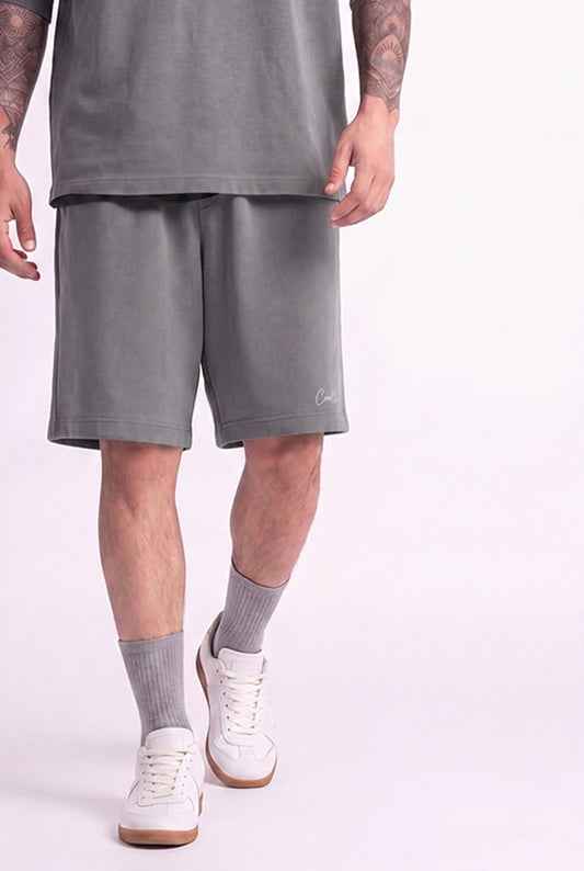 Cool Bee Regular Fit Shorts Gray for Men - Shorts Summer Casual India - Back View