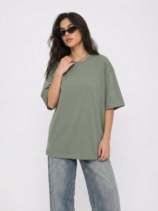 Gossip Drop Tee Green