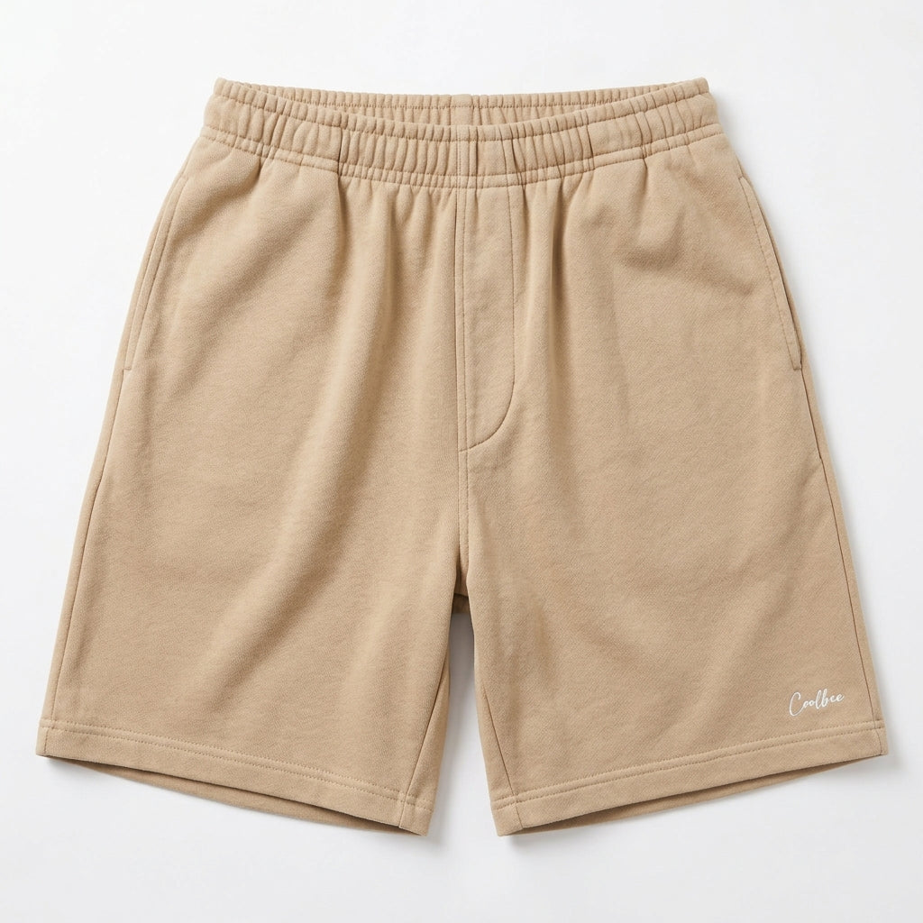 Cool Bee Regular Fit Shorts Beige for Women - Beige Regular Fit Casual Shorts India - Lifestyle View
