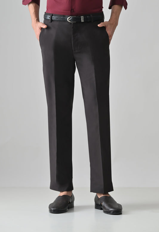 Cool Bee Formal Trousers India 2026 — Dark Wine Formal Trouser Office Style