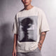 Blurred Vision Tee Egg Shell White