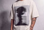 Blurred Vision Tee Egg Shell White