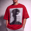 Blurred Vision Tee Red Men
