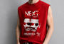 Next Level Tank Red