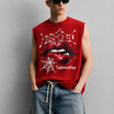 Crimson Kiss Tank Red