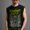 Neon Necro Tank Black