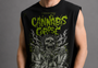 Neon Necro Tank Black