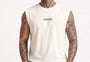 Men Tank Tees White