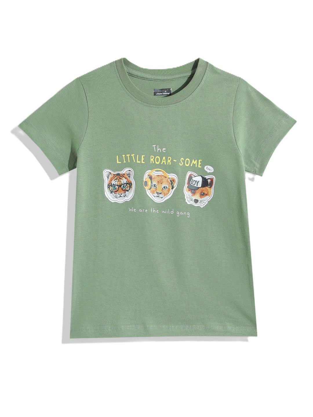Coolbee Store Kids Boys T-Shirt - Seagreen (KBSS25TR451) – side view