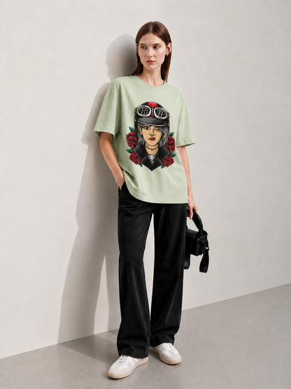 Nitro Bloom Women Tee Green