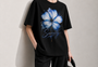 CoolBee Burst Women Tee Black