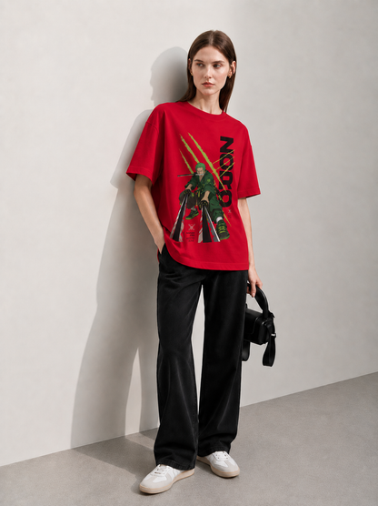 Noro Women Tee Red