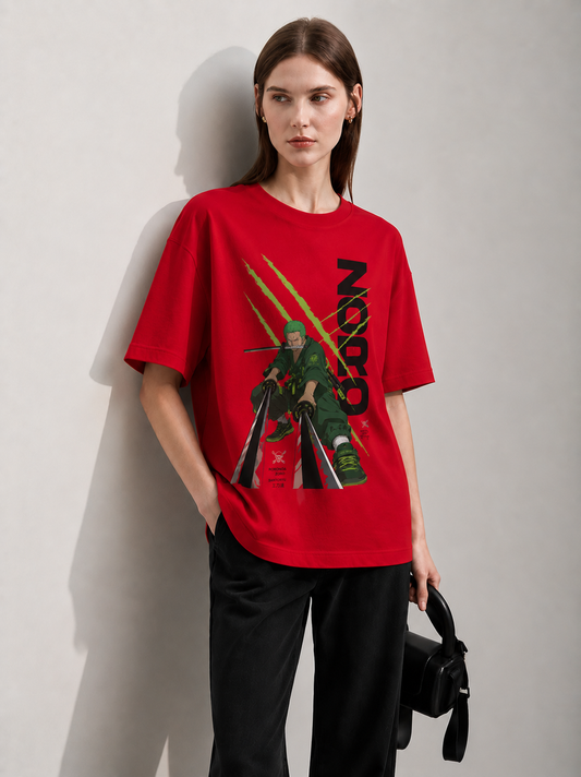 Noro Women Tee Red