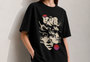 Smoke Signal Women Tee Black