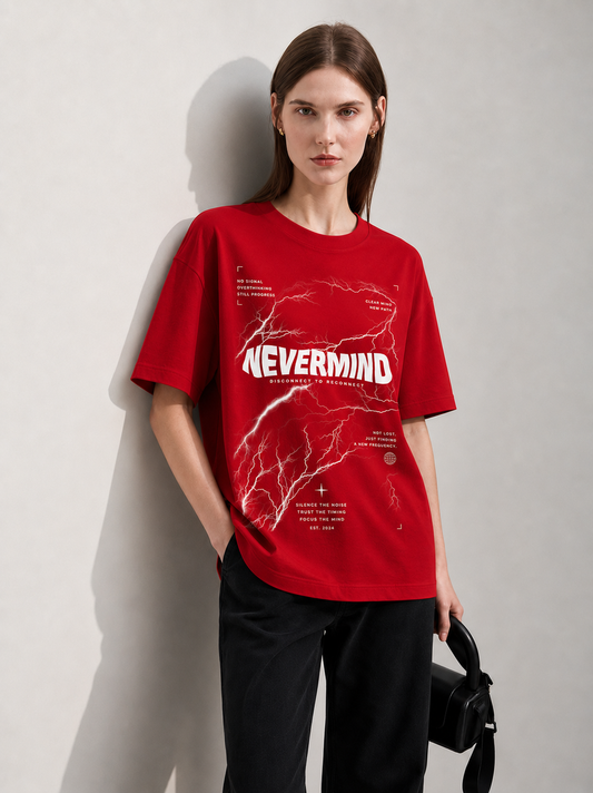 neverminded Women Tee Red