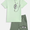 Kids Boys Clothing Set - Green (CS006)