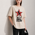Girl Club Women Tee Beige