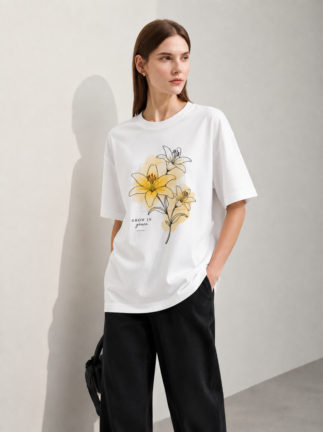Petal Muse Women Tee White