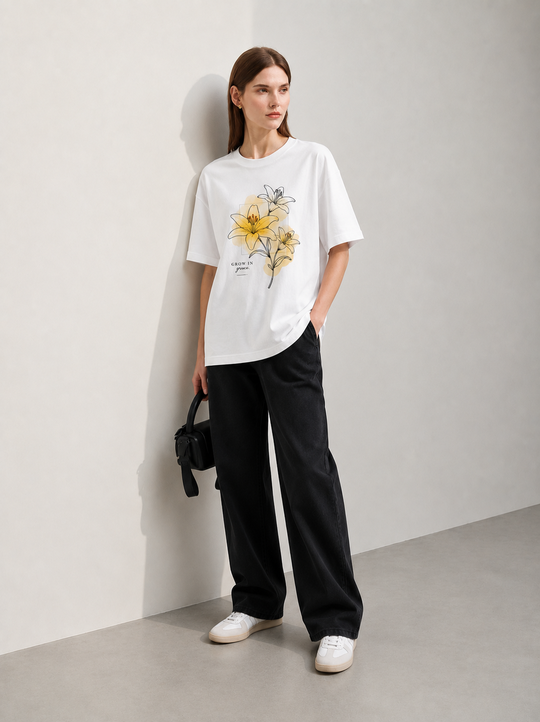 Petal Muse Women Tee White
